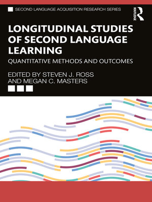 cover image of Longitudinal Studies of Second Language Learning
